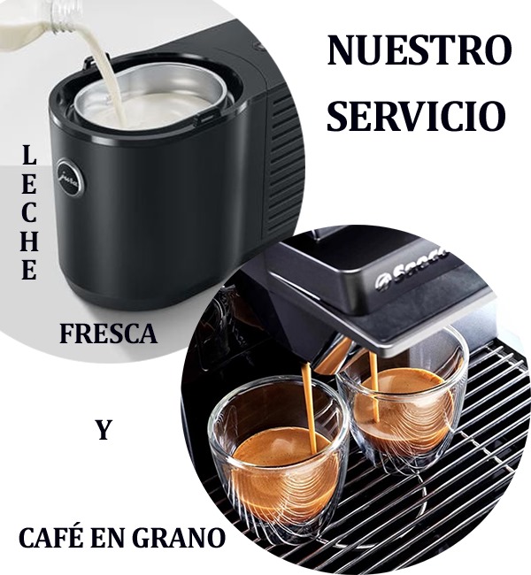 Cafetera de cafe en grano con pantalla tactil